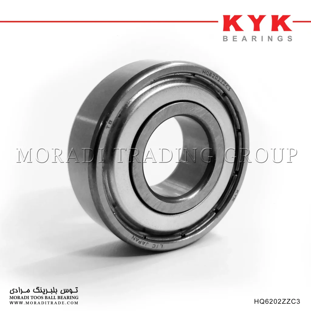 بلبرینگ ژاپنی HQSILVERKYK 6202 ZZ C3