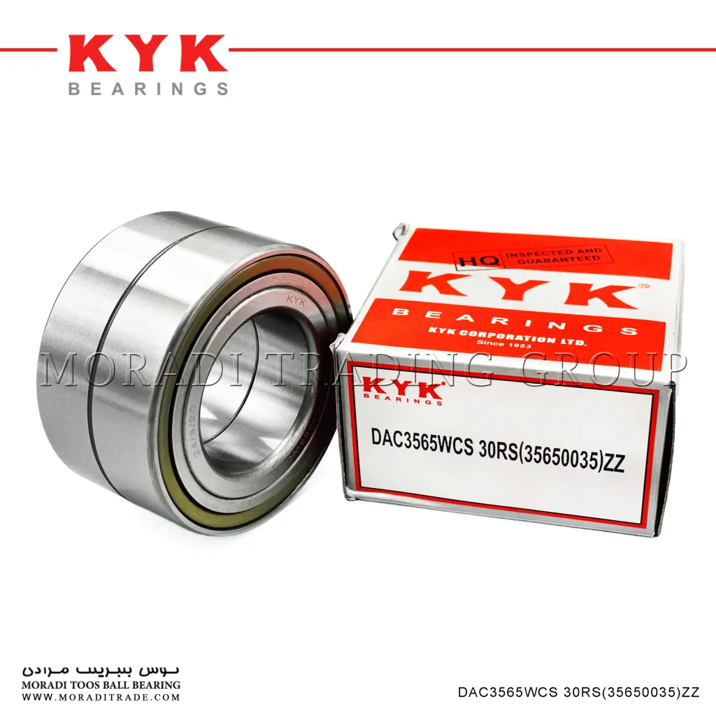 بلبرینگ چرخ جلو پراید جدید یک تکه HQSILVERKYK مدل DAC3565WCS30ZZ