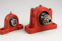 راهنمای انتخاب یاتاقان‌های KYK: سری UCP (200) و SN (500)