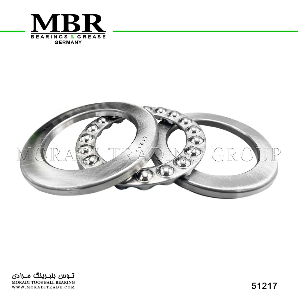 خرید بلبرینگ 51217 MBR | بلبرینگ محوری یک‌طرفه 85×125×31 mm