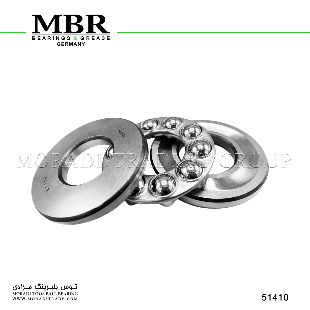 خرید بلبرینگ 51410 MBR | بلبرینگ محوری یک‌طرفه 50×110×43 میلی‌متر